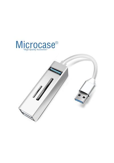 USB 3.0 Çoğaltıcı Hub Kart Okuyuculu 5in1 USB OTG SD/TF - AL3573