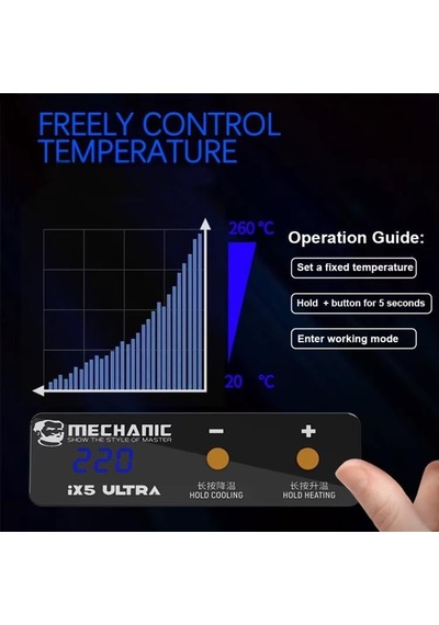Mechanic İx5 Ultra Universal Pcb Anakart Ön Isıtma Platformu
