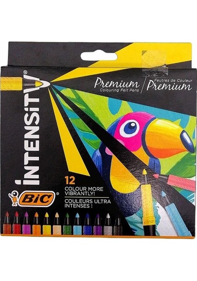 Bic Intensity Premium Keçeli Kalem 12 Renk