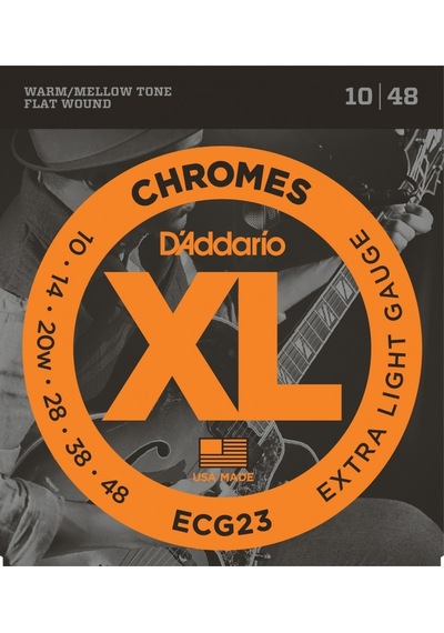 Daddario ECG23 Flat Wound Elektro Gitar Teli (10-48)