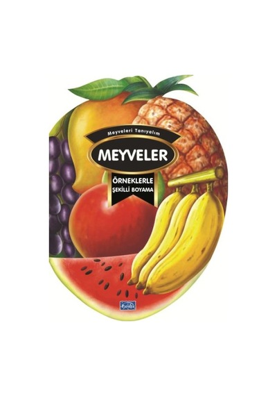 Örneklerle Şekilli Boyama - Meyveler - Ccgx-894043