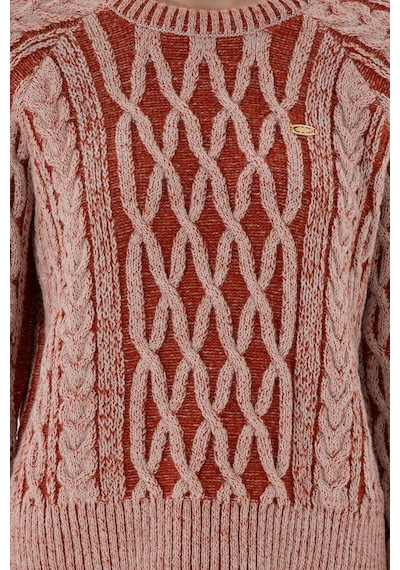 U.S. Polo Assn. Kadın Krem Bisiklet Yaka Kazak 50293048-VR071