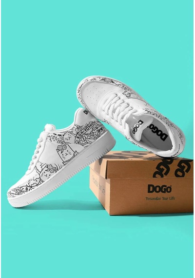 Dogo Bon Voyage Beyaz Kadın Ayakkabı Beyaz