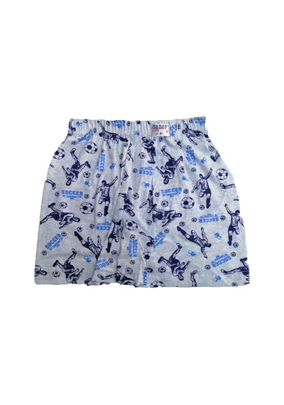 Sedef Yıldızı Sedef Yıldız Erkek Çocuk Desenli Penye Boxer