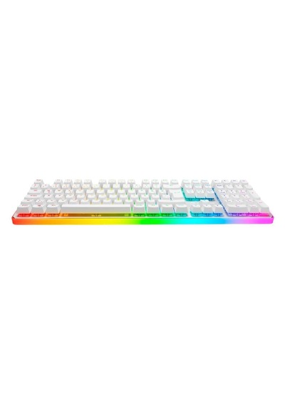 G918 Fire Storm Rgb Blue Switch Beyaz Mekanik Gaming Klavye