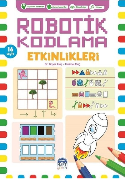 Robotik Kodlama Etkinlikleri - 3 - Başar Ataç - Martı Yayınları