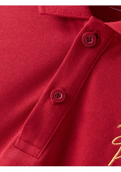 Gsstore Galatasaray Çocuk Ata Polo T-shirt C251280 Kırmızı