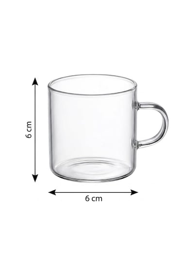6'lı Şeffaf Cam Espresso Bardak Seti Isıya Dayanıklı Minimal Tasarım Kahve Bardakları 6 Cm Yükseklik, 6 Cm Çap Türk Kahvesi, Espresso Ve Kafe Kullanımı İçin Şık Sunum Bardakları Açık Kahverengi - Beyaz 6'lı Şeffaf Cam Espresso Bardak Seti Isıya Dayanıklı Minimal Tasarım Kahve Bardakları 6 Cm Yükseklik, 6 Cm Çap Türk Kahvesi, Espresso Ve Kafe Kullanımı İçin Şık Sunum Bardakları Açık Kahverengi - Beyaz