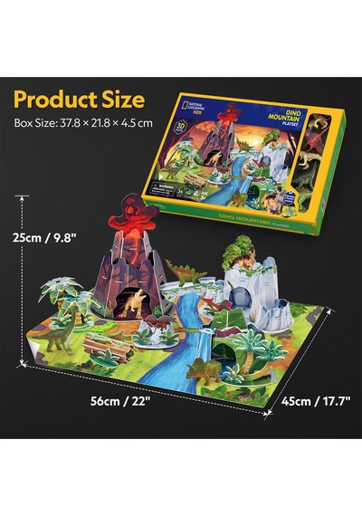 Kids Dinozor Oyun Seti 3d Puzzle Ds1078h