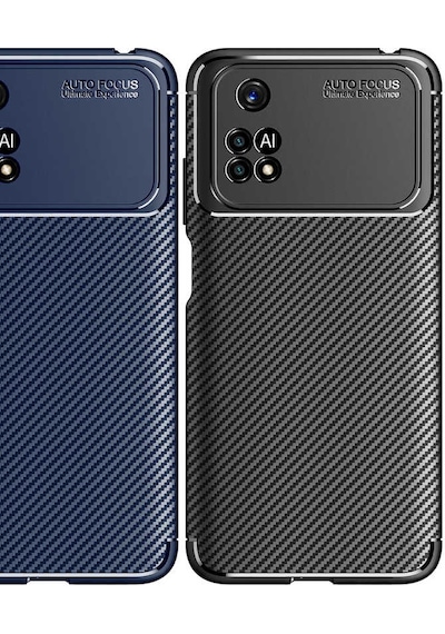 Nourthkiingdom Poco M4 Pro 4g Kılıf Nrtk Negro Silikon Kapak - Lacivert Lacivert