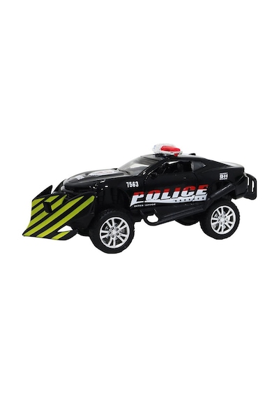 Çek Bırak Kar Küreme Polis Aracı Siyah
