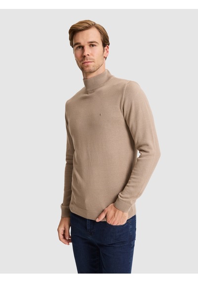 Cacharel Erkek Camel Kazak /triko 50257392-vr015 Kahverengi