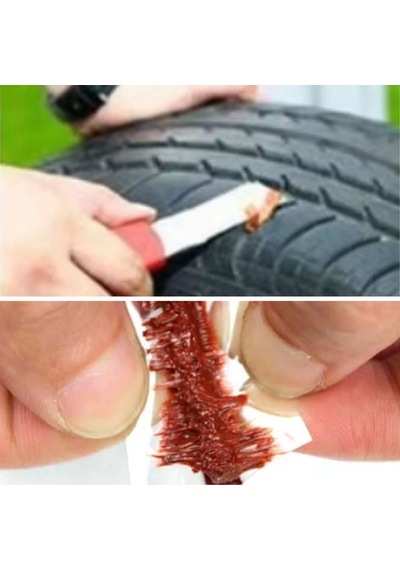 10 Adet Lastik Onarım İçin Lastik Tamir Fitili Yedek Lastik Fitili Çok Renkli