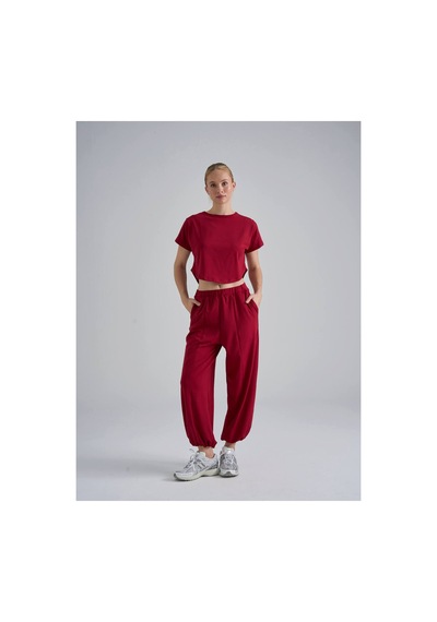 Lismina Balon Pantolon - Jogger Bordo