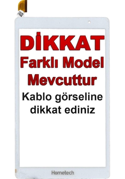 Hometech Ht8m Dokunmatik Beyaz - Model 2 Tt