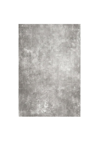 Kartela Halı Grunge Halı Kaymaz Taban Makinede Yıkanabilir Halı Açık Gri - 80 X 120 Cm