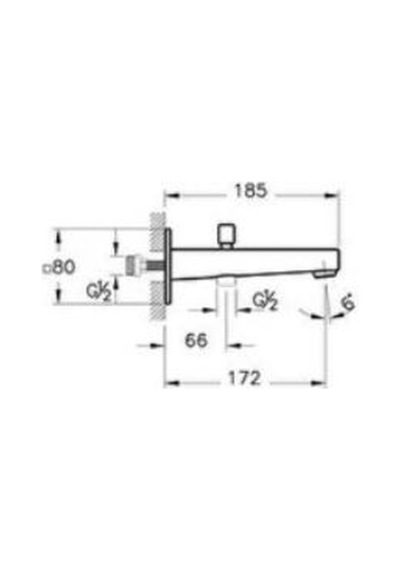 Artema Minimax Square A4359534 Çıkış Ucu El Duşu Çıkışlı, Fırçalı Nikel Diğer