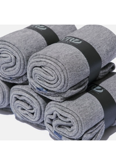 Dikişsiz Bambu Çorap Açık Gri Bambu Renk Erkek Çorap Kutulu 5 Çift Premium Uzun Çorap Soket Çorap Mix