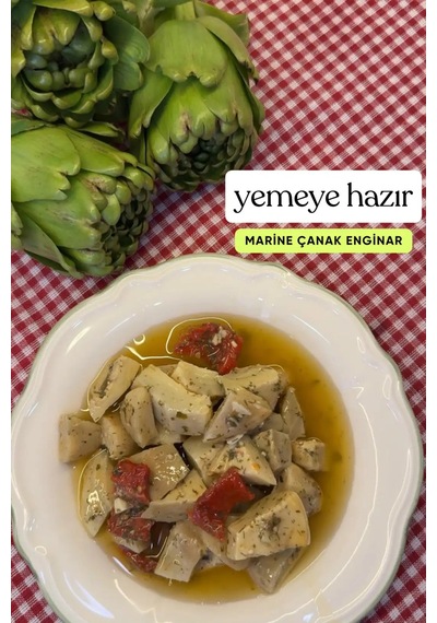 En Paketi Enginar Suyu + Enginar Sirkesi + Marine Enginar Salatası