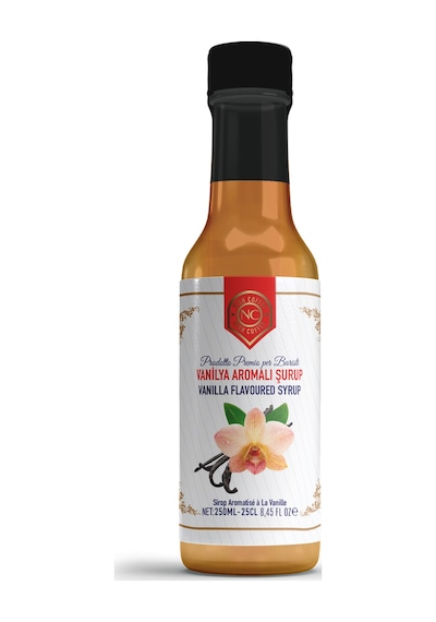Nish Karamel, Vanilya, Fındık, Çilek Aromalı Şurup 4'lü Set 4x250 Ml - Pet Şişe Diğer