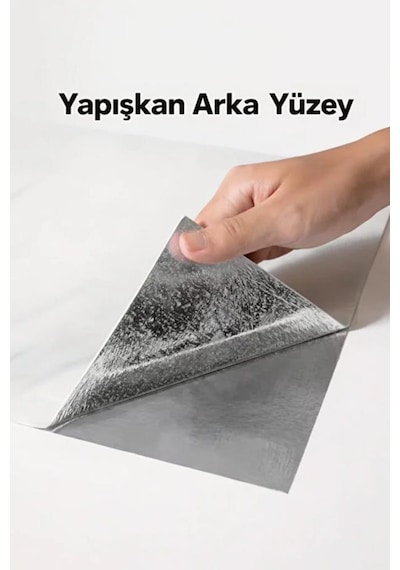 Shiny Yaldız-gold Mermer Desenli 60x30cm Yapışkanlı Mutfak Banyo Kaplama Duvar Paneli Kağıdı Ls6010 Altın