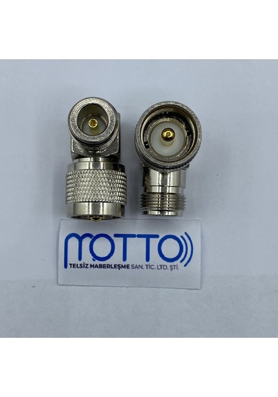 Uhf Erkek N Dişi 90 Rf Konnektör