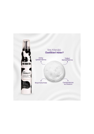 Saç Spreyi Turuncu 400 Ml + Milk Therapy Köpük 200 Ml