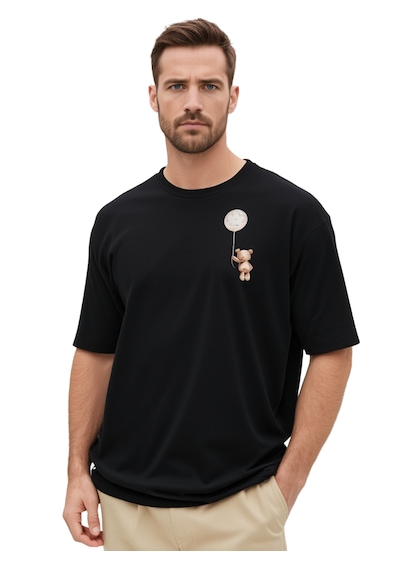 Ogc Oyuncak Ayı Oversize Unisex T-shirt Siyah