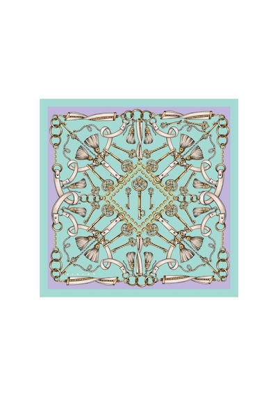 Sisley Flora Bandana/fular -2015-47 47 Mint