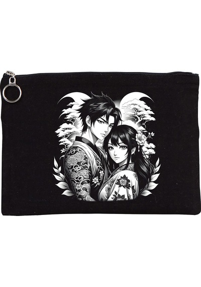 Tattoo Tablet/portföy Çanta - Astarlı 30x21 Cm Siyah - No.03 Siyah