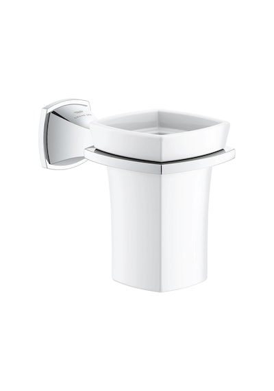 Grohe Grandera Seramik Fırçalık Ve Tutacağı - 40909000 Gümüş