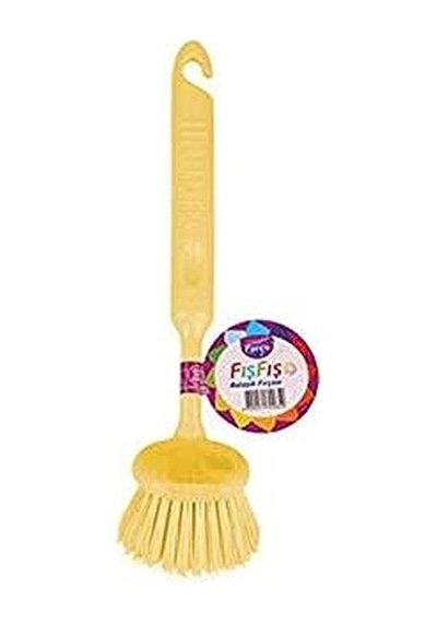 Fışfış Bulaşık Fırçası Orta Boy Açık Bej
