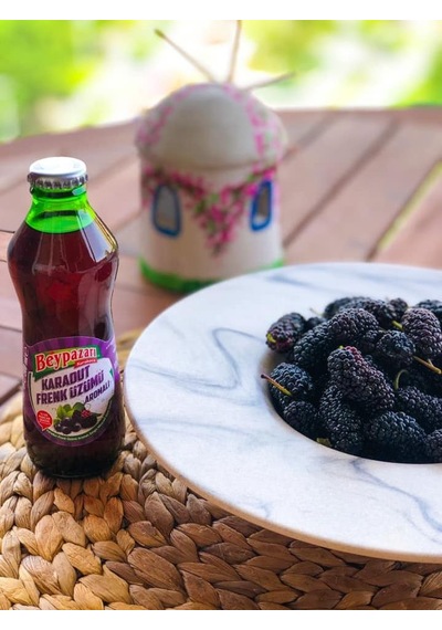 Beypazarı Karadut Frenk Üzümü Maden Suyu 200 Ml X 24 Adet