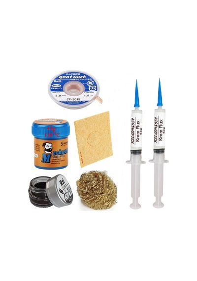 Kremlehim Mchanc 138 C 42gr Havya Uc Temizleyici Seti Flux Lehim Toplama Cp-3015 Lehim Emme Teli, Set05