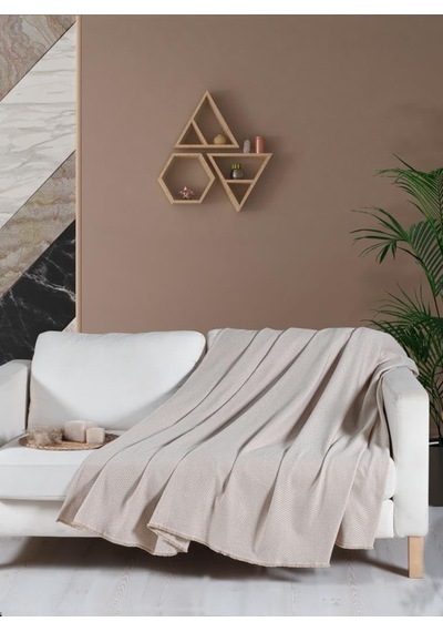 Macar Koltuk Örtüsü Kılıfı 170 X 230 Cm Bej Genel