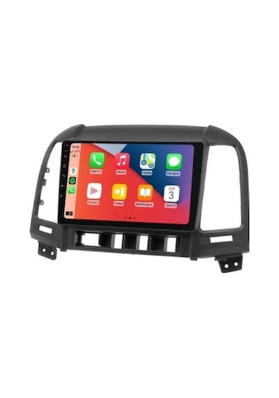 Hyundai Santa Fe 2006-2012 4gb Ram 32gb Hafıza 4 Çekirdek Carplay Kamera Android Multimedya 9"