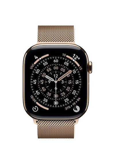 Apple Watch Series 11 MFD74TU/A GPS + Cellular 46 MM Altın Milano Loop S/M (Apple Türkiye Garantili)