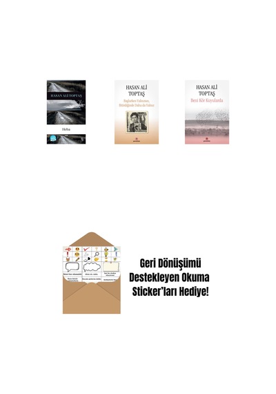 Heba Midi Boy + Başlarken Yalnızsın Bitirdiğinde Daha Da Yalnız + Beni Kör Kuyularda + Okuma Sticker'ları