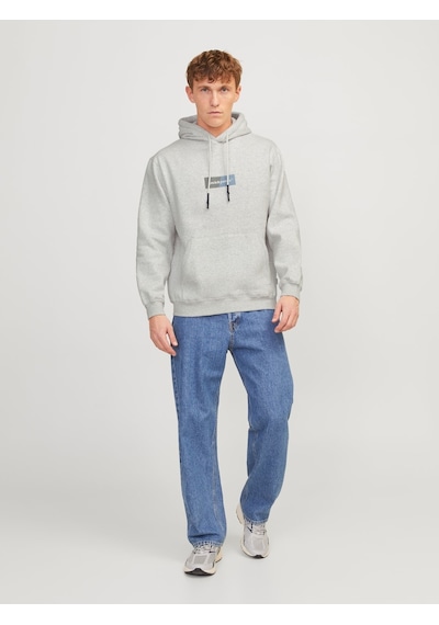 Jack & Jones Jorbronx Rectangle Erkek Sweatshirt 12262428-19426 001