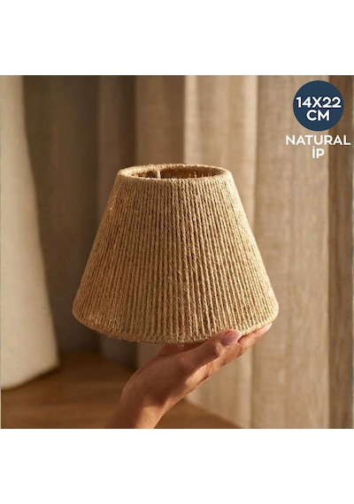 Homing Natural Abajur Başlığı Bej