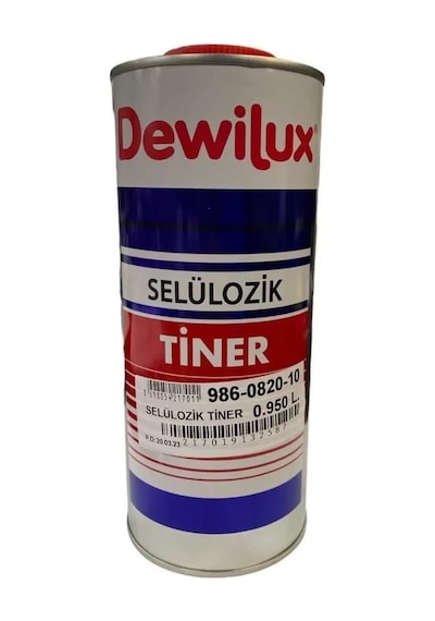Dewilüx Selülozik Tiner 950 Ml 1 L