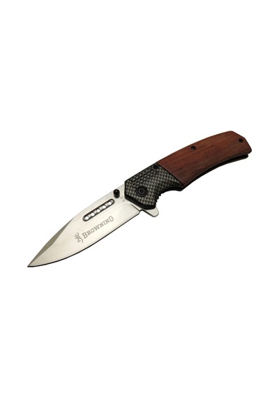Browning 8-8 Kahverengi Kamp Çakı 20cm - Yarı Otomatik, Ahşap Sap Diğer