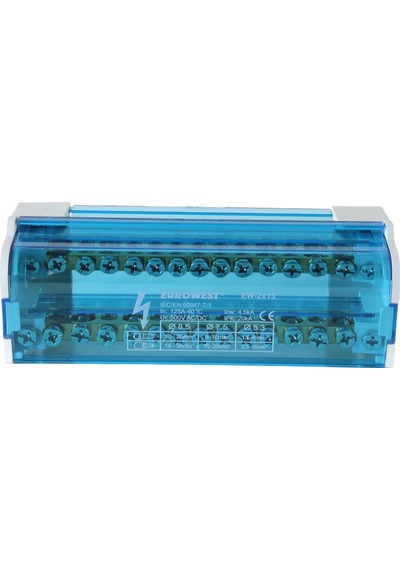 EUROWEST Ew-2X15 125A 2 Kutuplu Dağıtıcı Ünite
