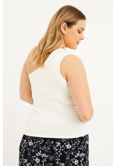 Myline Tek Omuz Crop Top (543781176)