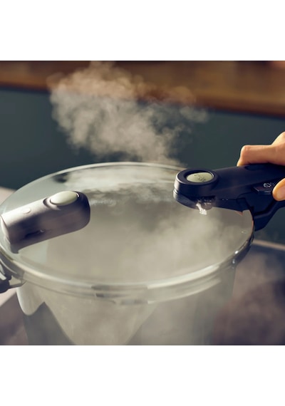 Fissler Vitaquick Elemental 6 Litre Düdüklü Tencere Siyah