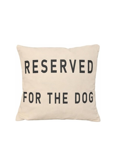 Reserved For Dog Kırlent Kılıfı 43x43 Cm Diğer
