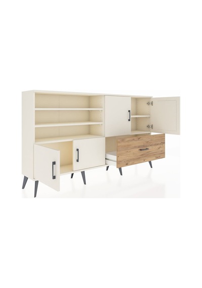 Arges Konsol 5 Raflı Tek Çekmeceli 4 Kapaklı 176x30x99 Aytaşı-ayt Aytaşı-aytaşı/çam Arges Konsol 5 Raflı Tek Çekmeceli 4 Kapaklı 176x30x99 Aytaşı-ayt Aytaşı-aytaşı/çam