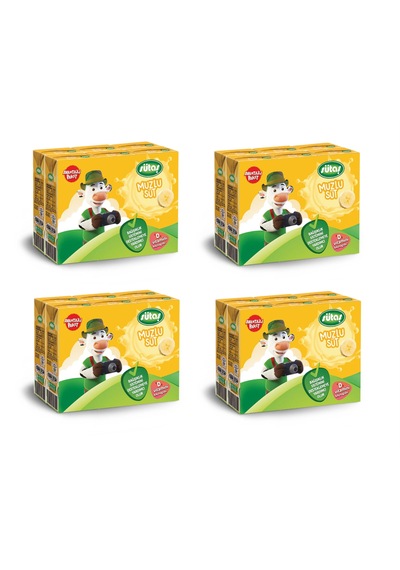 Sütaş Muzlu Süt 180 Ml X 24 Adet