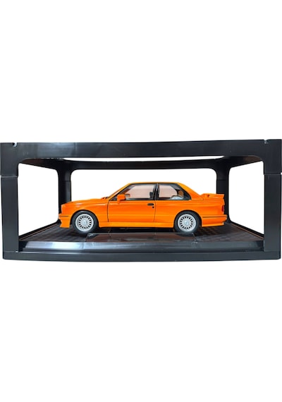 1:24 Metal Model Koleksiyon Araba Bmw M3 Turuncu 19 Cm Döner Ön Tekerler