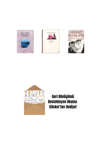 Mucizeye Tanım + Tekzip + Dörtlükler + Okuma Sticker'ları